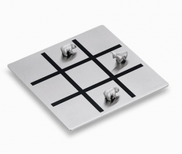 Tic Tac Toe-Spiel BULL + BEAR