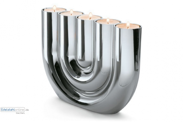 Teelichthalter DOUBLE U Philippi 123137