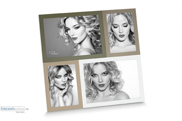 Bilderrahmen FOUR, grey L, 13 x 18 cm, 9 x 13 cm Philippi 204043