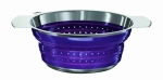 Seiher faltbar violett