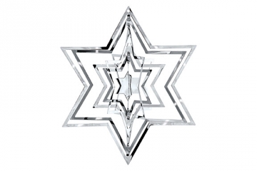 3D Ornament L bronze Star  Philippi 141020